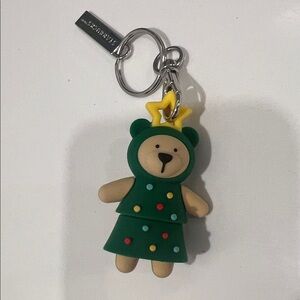 Starbucks Christmas Tree Bear Hot Cup Lid Stopper